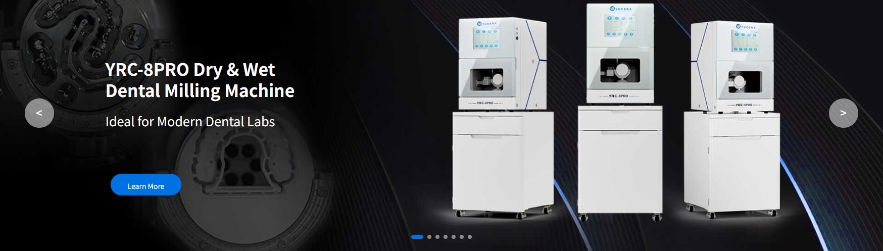 آلة طحن الأسنان الرطبة والجافة YRC-8PRO