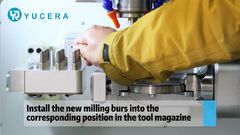 【منتج جديد】 YRC-8S آلة طحن الأسنان المعدنية - برنامج تعليمي لتركيب رؤوس الطحن