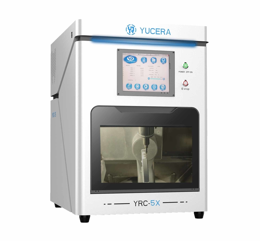 آلة طحن الأسنان Yucera 5 محور نظام كاميرا زيركونيا YRC-5X