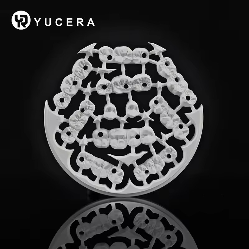 Yucera Excellent Esthetics Good Fit Easy to Color Polish Free Sample for Dentists Dental Zirconia Material