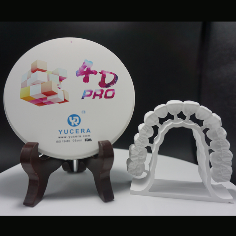 كتلة زركونيا الأسنان Yucera False 4D Pro Teeth Dental Lab Supply قرص زركونيا Cad Cam Dental