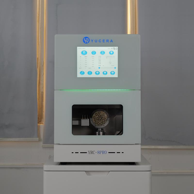 Yucera Dental Lab-Grade Dry & Wet 5-Axis Milling Machine for Full-Arch Implant Bridges