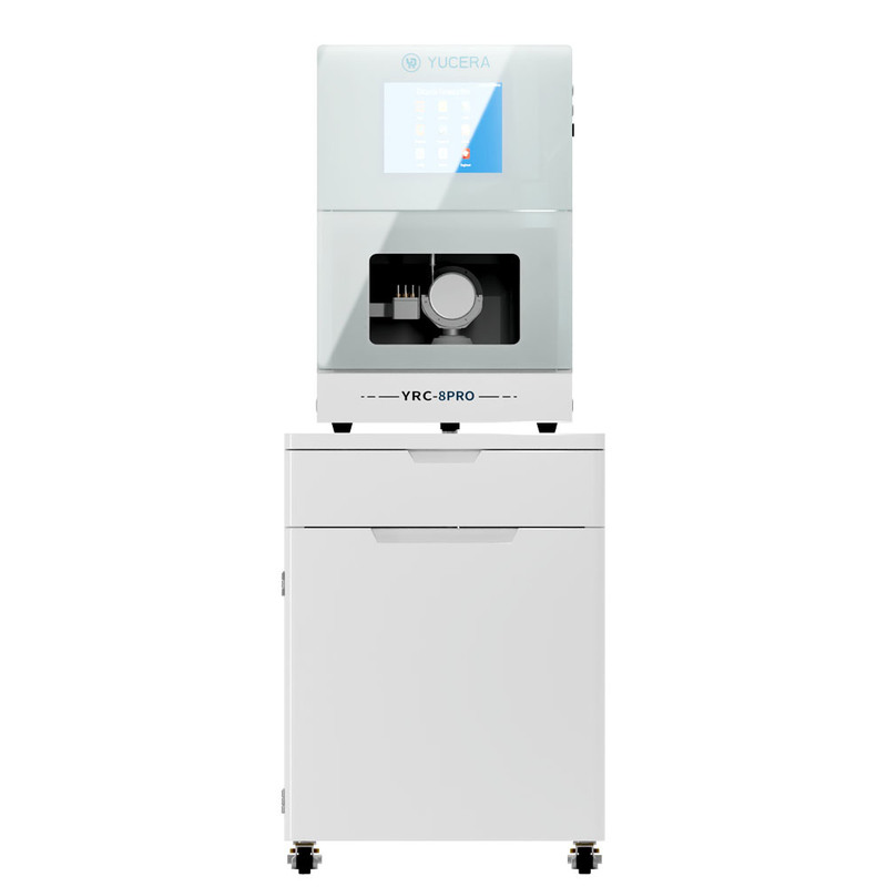 Yucera Dental Lab-Grade Dry & Wet 5-Axis Milling Machine for Full-Arch Implant Bridges