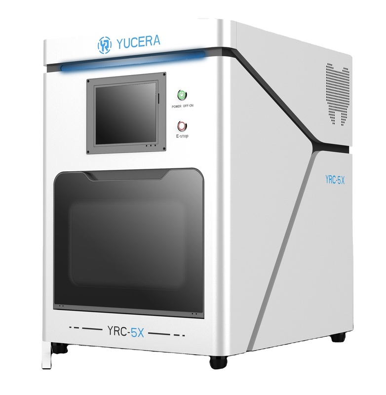 مطحنة أسنان YUCERA YRC-5X ذات 5 محاور ±5 ميكرومتر دقة لدعامات الزرع وقضبان القوس الكامل