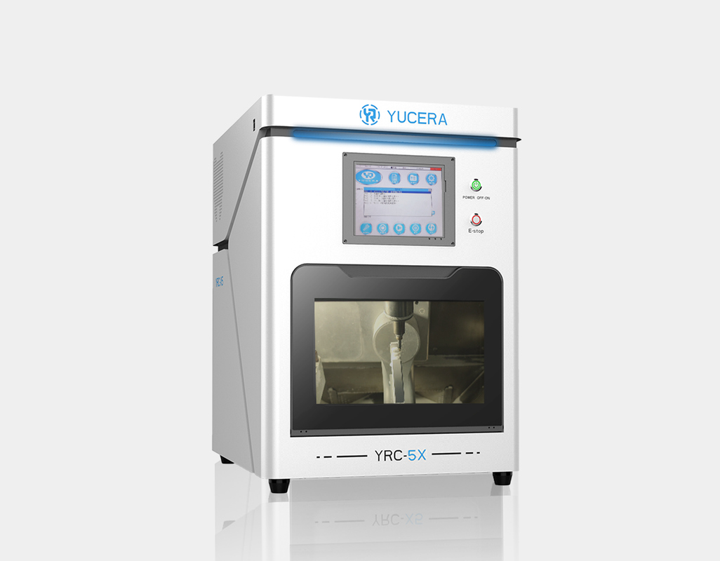 آلة طحن الزركونيا ذات 5 محاور الرطبة والجافة التي أطلقتها Yucera حديثًا لكتل CAD CAM لطب الأسنان