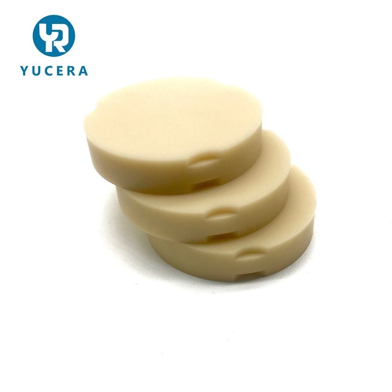 Yucera  Cad Cam PMMA أحادي الطبقة عالي الجودة لتعويضات الأسنان الشفافة والمتينة