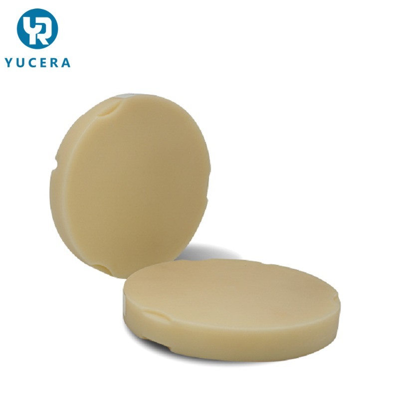 PMMA أحادي الطبقة من Yucera بدرجة طب الأسنان لتطبيقات الأسنان الواضحة والموثوقة مواد CAD/CAM