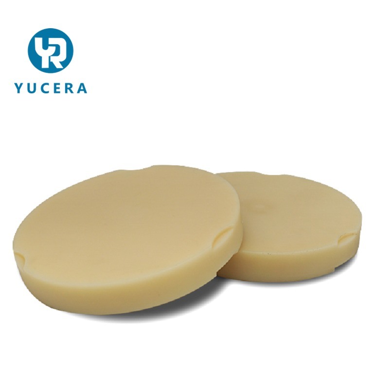 PMMA أحادي الطبقة من Yucera بدرجة طب الأسنان لتطبيقات الأسنان الواضحة والموثوقة مواد CAD/CAM