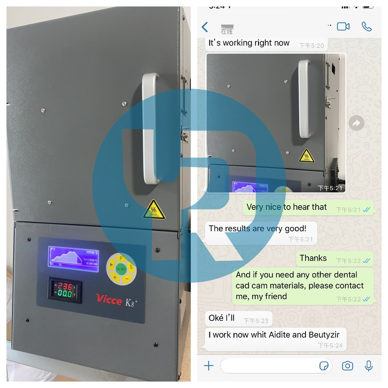 أفضل مبيعًا YUCERA K8 فرن تلبيد الزركونيا السريع والبطيء فرن تلبيد معدات مختبر الأسنان لمختبرات الأسنان