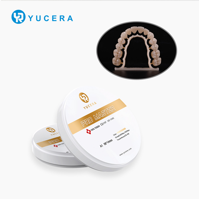 Yucera Pro Master Multilayer Zirconia Blocks - Optimized for Superior Dental Lab Performance