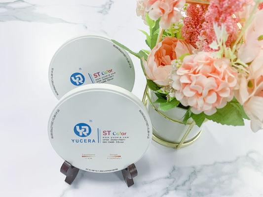 ST Color المظللة مسبقًا زركونيا كتل الأسنان CAD CAM نظام الأسنان زركونيا السيراميك كتل